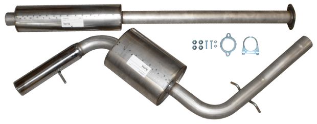 Exhaust system S60 DIV SS in the group Volvo / Other Volvo / Fuel/exhaust system / Exhaust system at VP Autoparts AB (VOK60001)