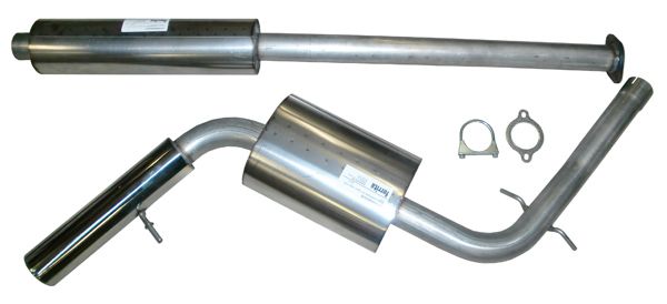 Exhaust system V70 stainless in the group Volvo / Other Volvo / Fuel/exhaust system / Exhaust system at VP Autoparts AB (VOK70002S)