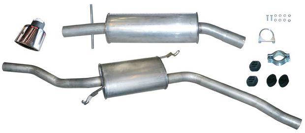 Exhaust system V70 II DIV 05-07 SS in the group Volvo / Other Volvo / Fuel/exhaust system / Exhaust system at VP Autoparts AB (VOK70005)