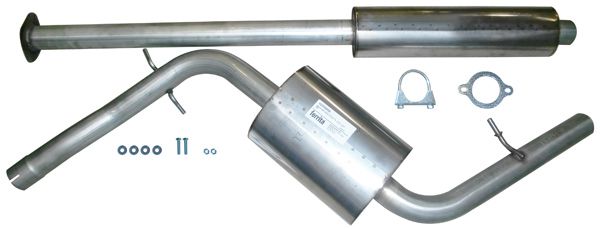 Exhaust system V70 II 2.4 140-170 hp SS in the group Volvo / Other Volvo / Fuel/exhaust system / Exhaust system at VP Autoparts AB (VOK70200)