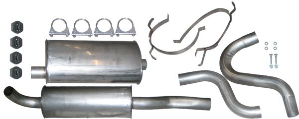 Exhaust system 740 GLT Turbo 88-93 SS in the group Volvo / 740/760/780 / Fuel/exhaust system / Exhaust system / Exhaust system 740 B204FT at VP Autoparts AB (VOK74031)