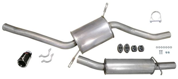 Exhaust system 850/C70/S70/V70 SS in the group Volvo / 850 / Fuel/exhaust system / Exhaust system 850 at VP Autoparts AB (VOK85001S)