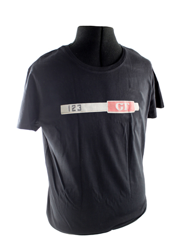 T-shirt svart Emblem 123GT i gruppen Tillbehr / T-shirts / T-shirts Amazon hos VP Autoparts AB (VP-TSBK10)
