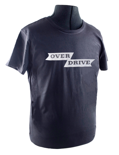 T-shirt black overdrive emblem in the group Accessories / T-shirts / T-shirts Amazon at VP Autoparts AB (VP-TSBK20)