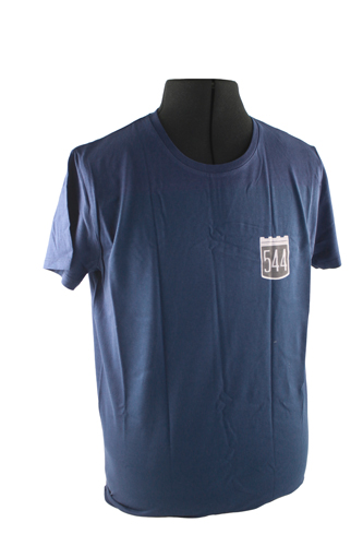 T-shirt Blue Emblem 544 in the group Accessories / T-shirts / T-shirts PV/Duett at VP Autoparts AB (VP-TSBL09)