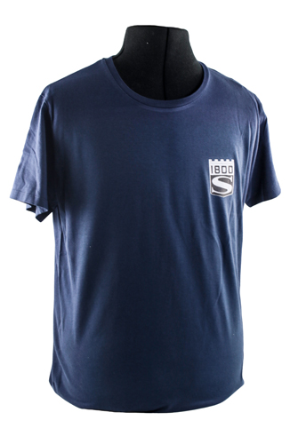 T-shirt bl 1800S emblem i gruppen Tillbehr / T-shirts / T-shirts P1800 hos VP Autoparts AB (VP-TSBL14)