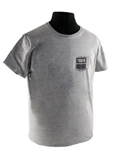T-shirt grey 164 emblem in the group Accessories / T-shirts / T-shirts 140/164 at VP Autoparts AB (VP-TSGY18)