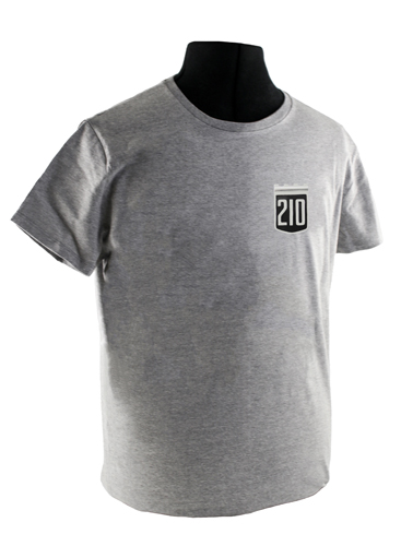 T-shirt grey 210 emblem in the group Accessories / T-shirts / T-shirts PV/Duett at VP Autoparts AB (VP-TSGY19)