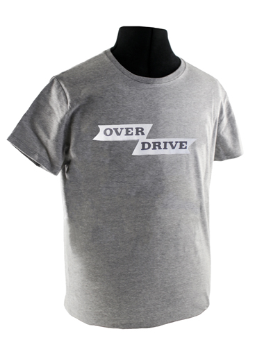 T-shirt grey overdrive emblem in the group Accessories / T-shirts / T-shirts Amazon at VP Autoparts AB (VP-TSGY20)