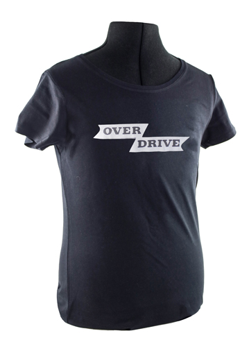 T-shirt woman black overdrive emblem in the group Accessories / T-shirts / T-shirts Amazon at VP Autoparts AB (VP-TSWBK20)