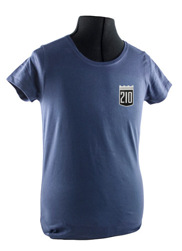 T-shirt woman blue 210 emblem in the group Accessories / T-shirts / T-shirts PV/Duett at VP Autoparts AB (VP-TSWBL19)