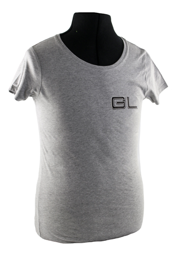 T-shirt woman grey GL emblem in the group Accessories / T-shirts / T-shirts 240/260 at VP Autoparts AB (VP-TSWGY16)