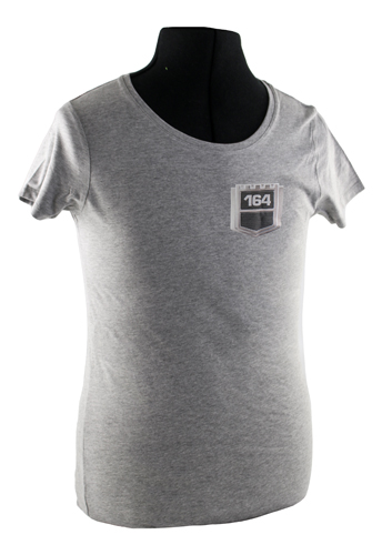 T-Shirt woman grey 164 emblem in the group Accessories / T-shirts / T-shirts 140/164 at VP Autoparts AB (VP-TSWGY18)