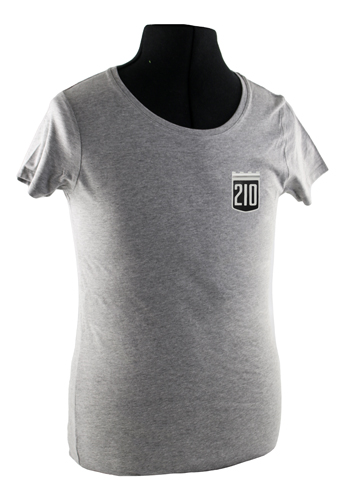 T-Shirt woman grey 210 emblem in the group Accessories / T-shirts / T-shirts PV/Duett at VP Autoparts AB (VP-TSWGY19)