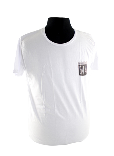 T-shirt white Emblem 544 in the group Accessories / T-shirts / T-shirts PV/Duett at VP Autoparts AB (VP-TSWT09)