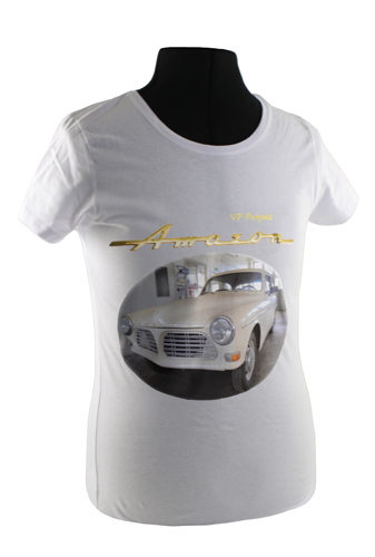 T-shirt woman white 122 project car in the group Accessories / T-shirts / T-shirts Amazon at VP Autoparts AB (VP-TSWWT12)