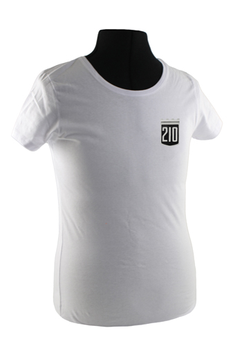 T-shirt woman white 210 emblem in the group Accessories / T-shirts / T-shirts PV/Duett at VP Autoparts AB (VP-TSWWT19)