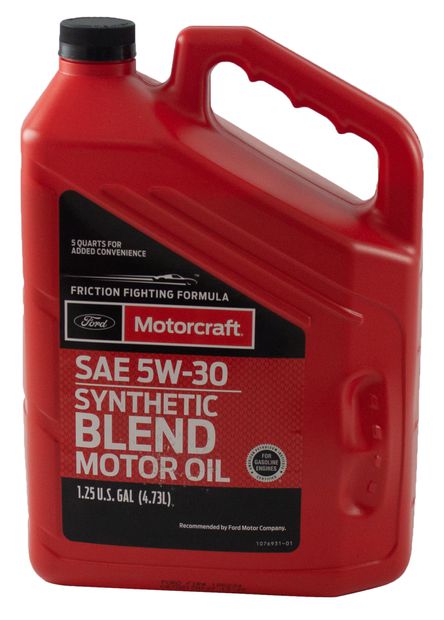 Olja 5-30 Motorcraft helsyntet 5 quart i gruppen Tillbehr / Kemikalier / Motorolja hos VP Autoparts AB (XO-5W30-5QSP)