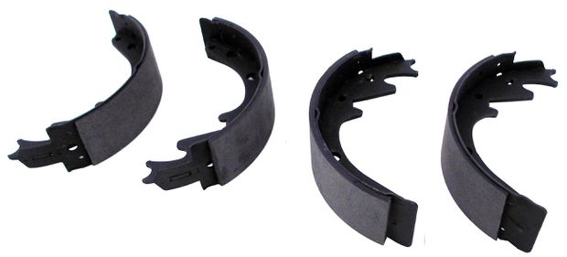 Brake shoes L6 64-70 front in the group Ford/Mercury / Ford Mustang 65-73 / Brake system / Wheel brakes front / Front drum brake Mustang 65-73 at VP Autoparts AB (Z243)