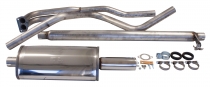 Exhaust system 122 Wagon 67-69 2"stainls