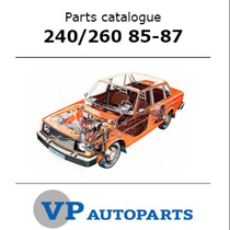 Parts catalogue 240 85-87 CD