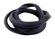 Gummilist Bakruta 245 89- med kromlist