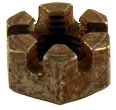 Crown nut M10-1,0x8,8 steering rod