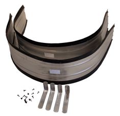 Innerskrmar PV/Duett aluminium bak "Lokari"