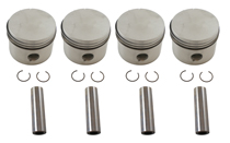 Kolv med ringar B20/B30 -73 0,030"