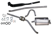 Exhaust system Amazon Wagon 67-70