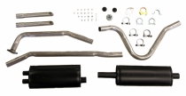 Exhaust system 1800 61-65 single pipe