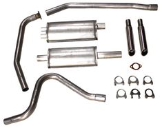 Avgassystem 1800 61-65 SPORT 2" enkelt rr