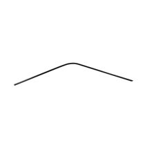Prydnadslist Dropplist främre 244 91-93 Svart Hö