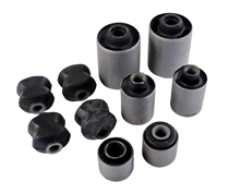 Bushing kit 240 1975-81 rear rubber