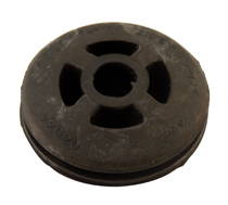 Gummikudde Avgassystem svart