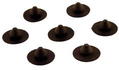 Gummiknapp Torpedfilt Amazon svart