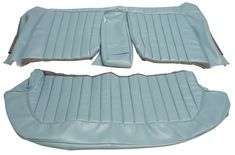 Cover Rear seat 120 4d 1961 US light bl