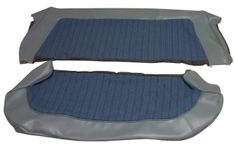 Cover Rear seat 120 4d 1962 light blue