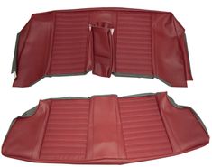 Cover Rear seat 130 2d 67-68 red