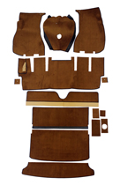 Mattsats 1800E 1970 brun/beige