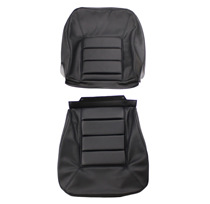 Cover Front seat 140GL/164 70-74 black