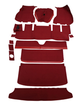 Mattsats 1800E -71 rd textil