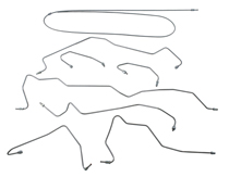 Bromsrrssats Amazon sen 65-u.servo v-styrd Spicer