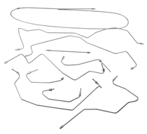 Bromsrrssats Amazon 1966 med servo VST