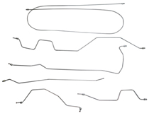 Bromsrrssats PV B18 stl frbockade
