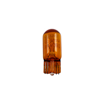 Gl�dlampa 12V/5W Gul utan sockel