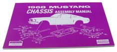 Verkstadsbok Chassi Mustang 1968