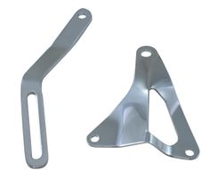 Alternator bracket set 289-302 chrome