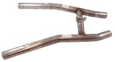 H-Pipa 2" Fr 3-Y Headers  Rostfri