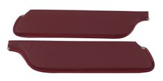 Sun visor Mustang CP/FB 64-66 Dark Red